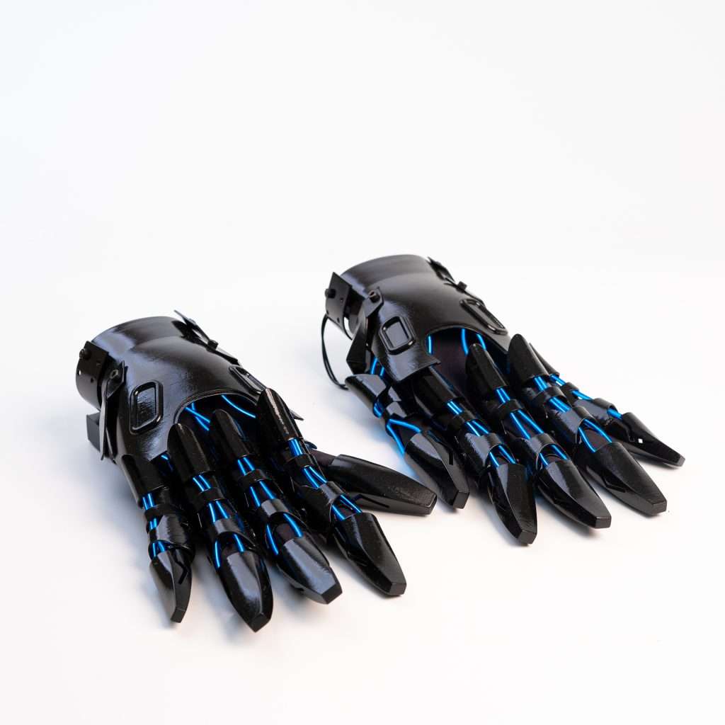 Men's And Women's Mechanical Luminous Knight Gloves - Image 6