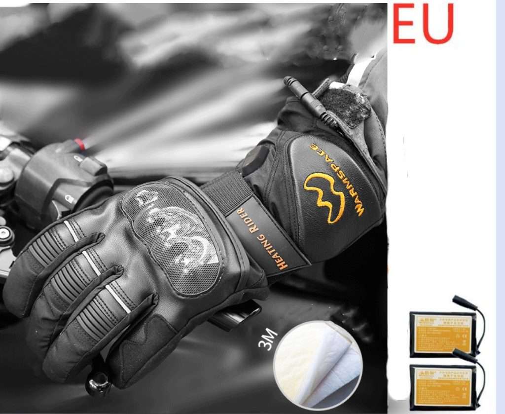 Electric Heating Windproof Outdoor Charging Waterproof For Motorcycle Racing Touch Screen Off Gloves - Image 6