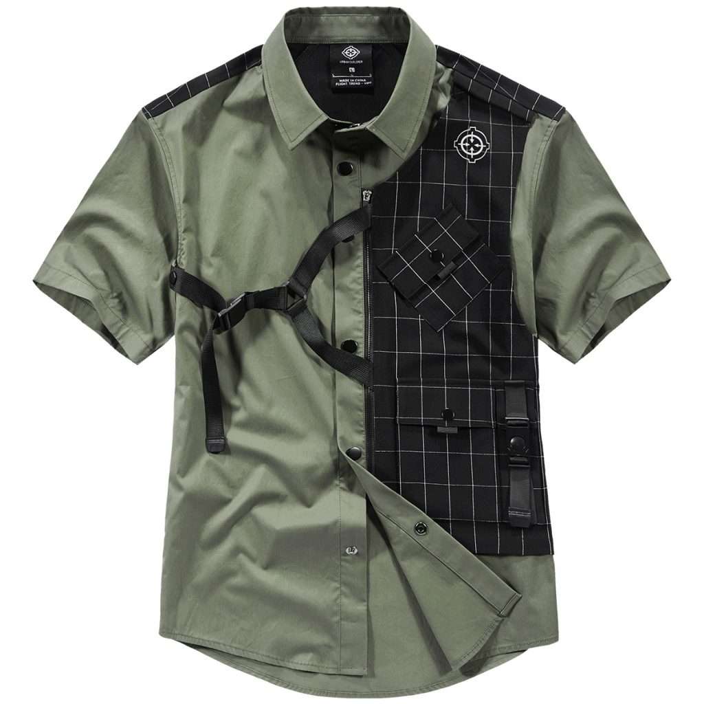 Men's Tactical Utility Short-Sleeve Shirt