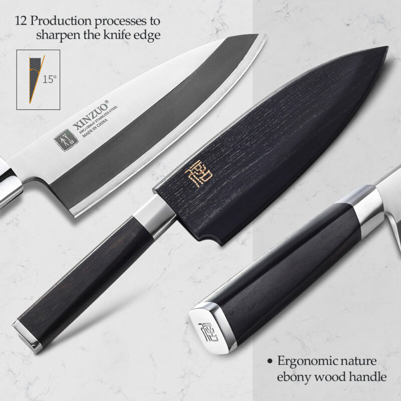 Japanese Stainless Steel Chef Knife - Image 4