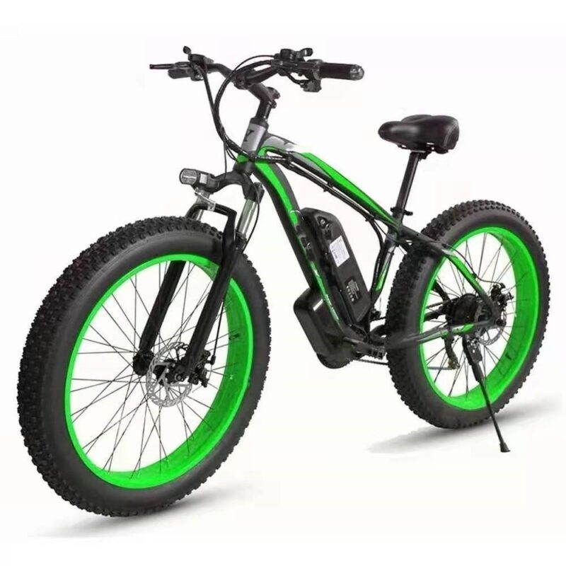 Electric Bicycle Lithium Tram Snow Electric Mountain Bike 21 Speed - Image 5