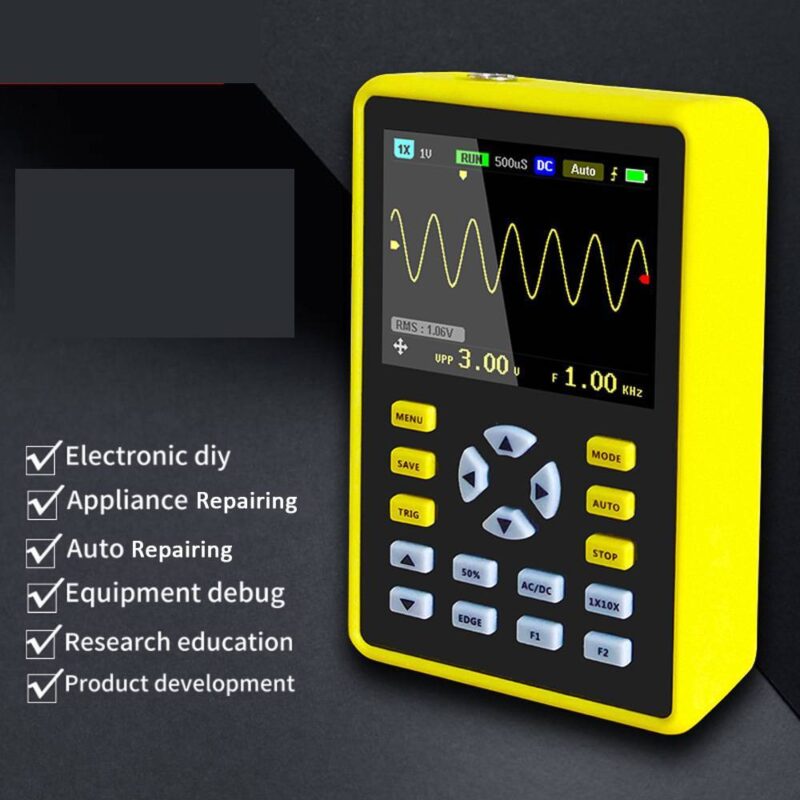 Waveform Storage 5012H IPS Screen Digital Oscilloscope - Image 4