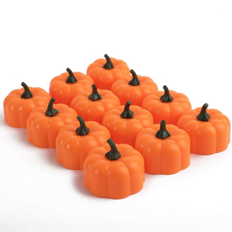 LED Pumpkin Light Christmas Day Decoration LED Electronic Luminous Candle Light - Image 5