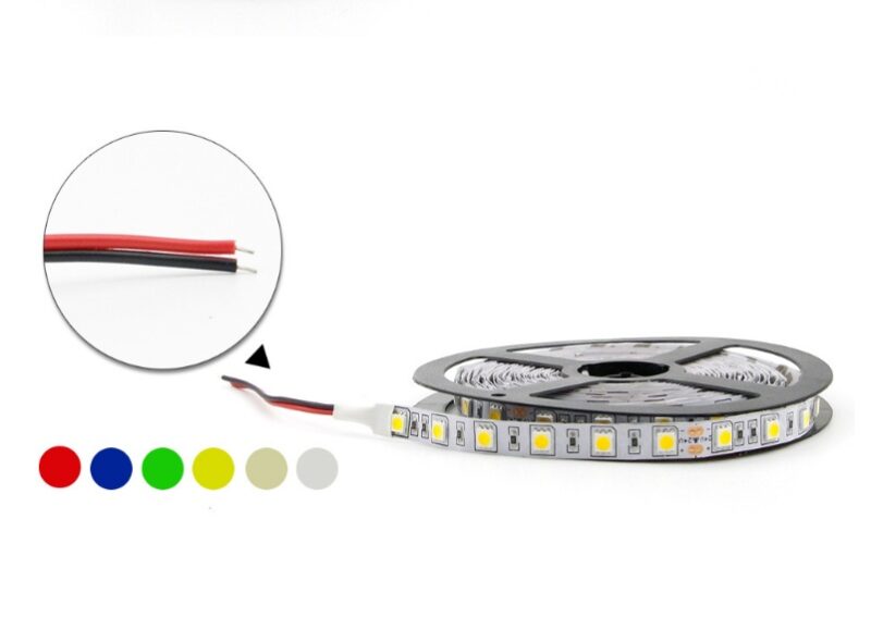 LED Light Strips Highlight 60 Light Beads Epoxy Waterproof Soft Strips - Image 2