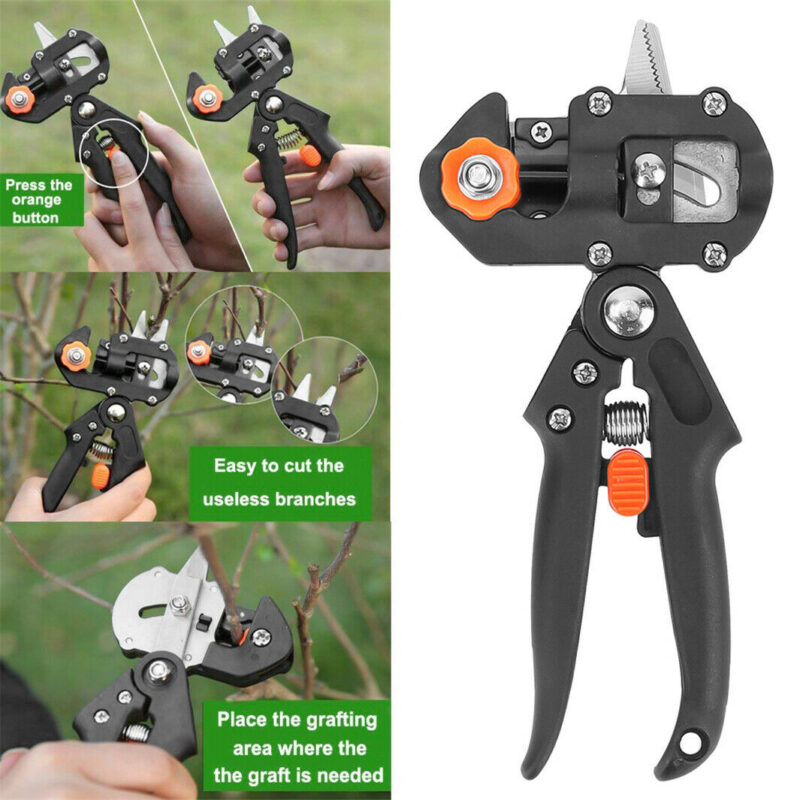 Garden Grafting Pruner Set Farming Fruit Tree Pruning Shears Scissor Vaccination Plant Tree Cutting Machine Tape Dropshipping - Image 5