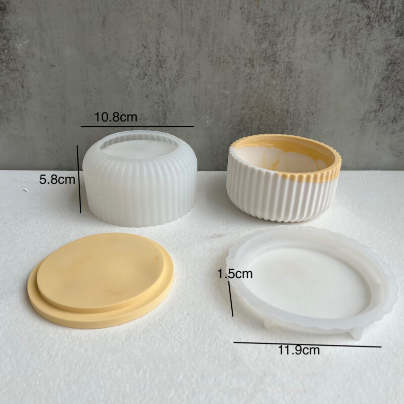 Modern Ceramic Storage Jar Set - Image 4