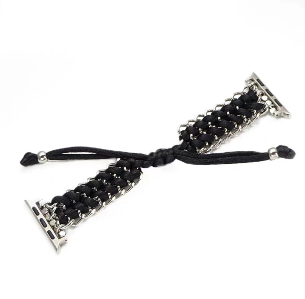 Nylon Watchband Metal Chain Creative Weaving - Image 9