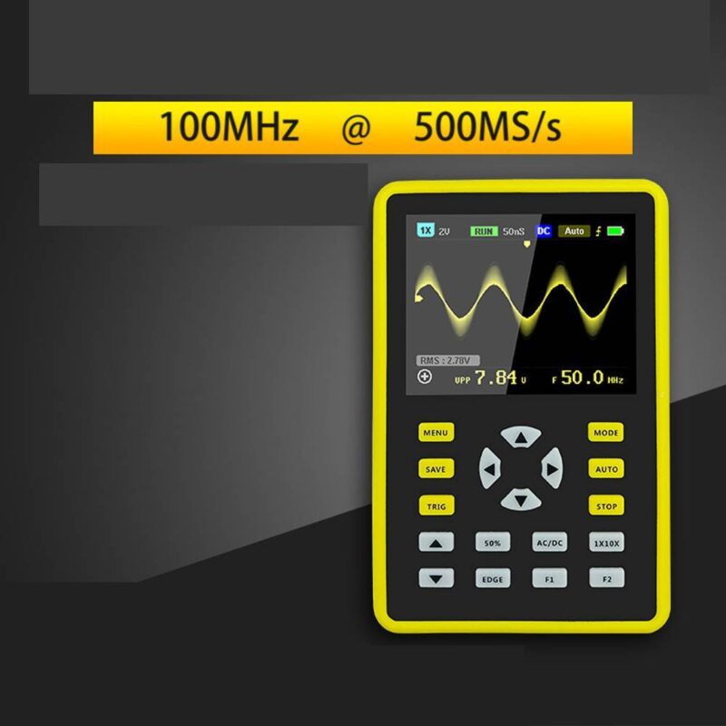 Waveform Storage 5012H IPS Screen Digital Oscilloscope - Image 5