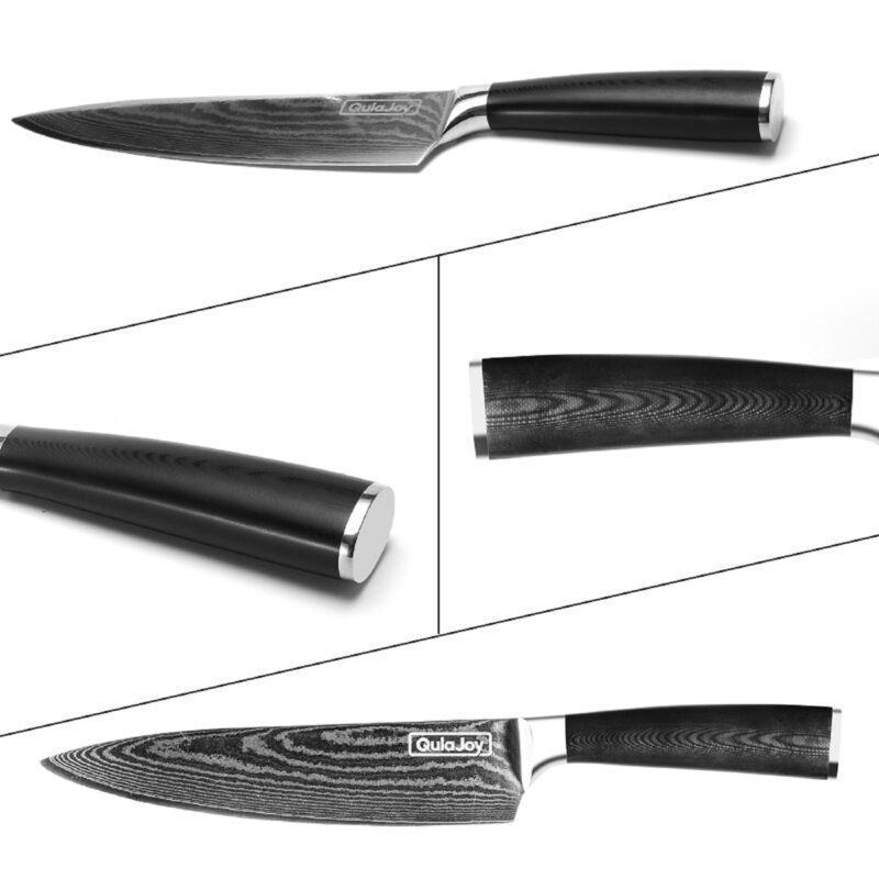 Professional Damascus-Style Chef Knife - Image 6