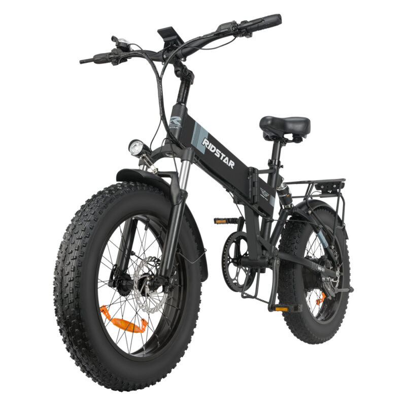 20 Inch Wide Folding Mountain Electric Bicycle With Fat Tire - Image 6