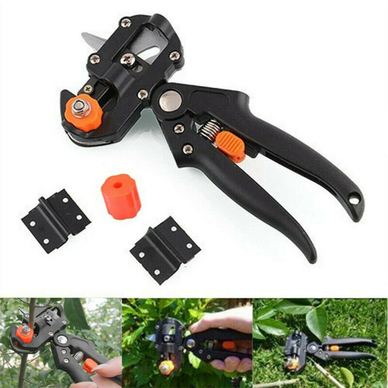 Garden Grafting Pruner Set Farming Fruit Tree Pruning Shears Scissor Vaccination Plant Tree Cutting Machine Tape Dropshipping - Image 2