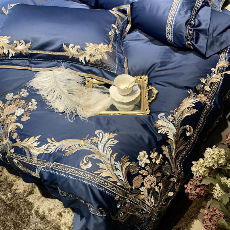 Four-piece Home Textile High-end Embroidery Bed - Image 3