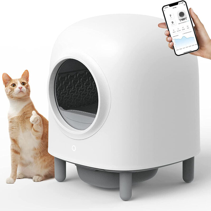 Fully Automatic Smart Cat Toilet Shovel Feces Fully Enclosed Deodorant Cat Litter Box - Image 2