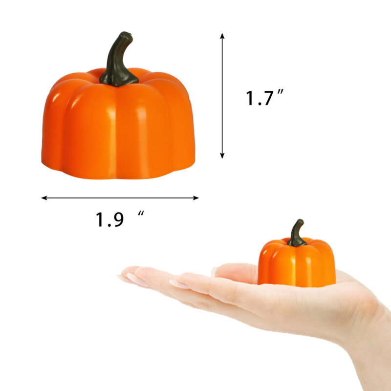 LED Pumpkin Light Christmas Day Decoration LED Electronic Luminous Candle Light - Image 4