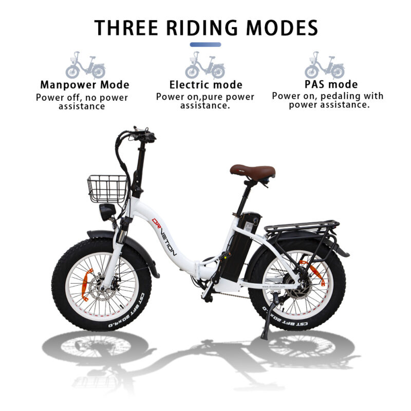 750W Folding Electric Bike - Image 9