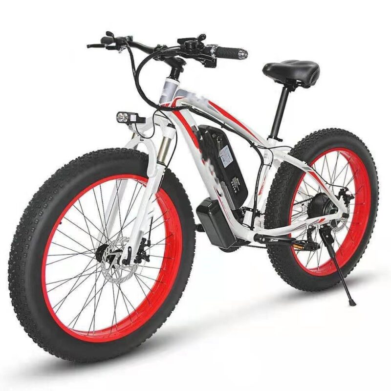 Electric Bicycle Lithium Tram Snow Electric Mountain Bike 21 Speed - Image 2