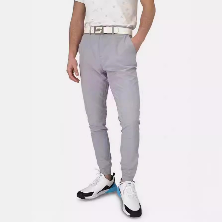 Slim Fit Business Casual Zipper Pants