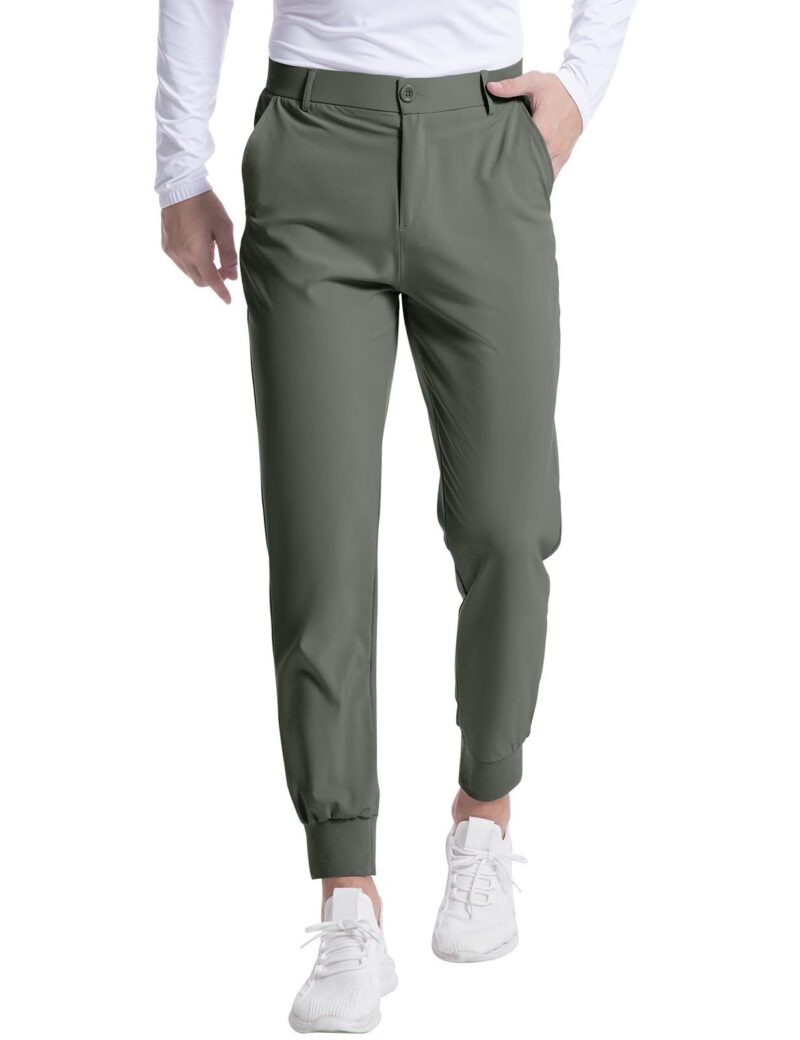 Men’s Stretch Slim Golf Joggers - Image 9