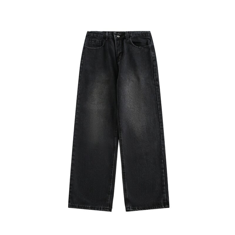 Vintage American Washed Straight Jeans - Image 7