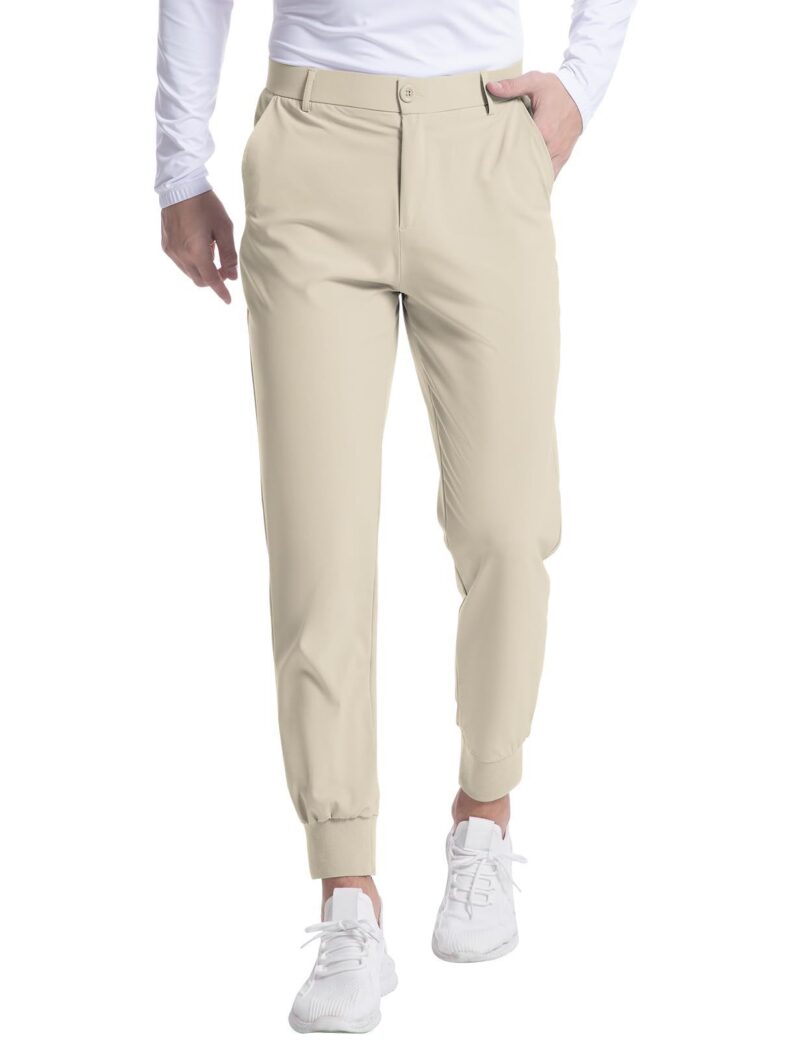 Men’s Stretch Slim Golf Joggers - Image 8