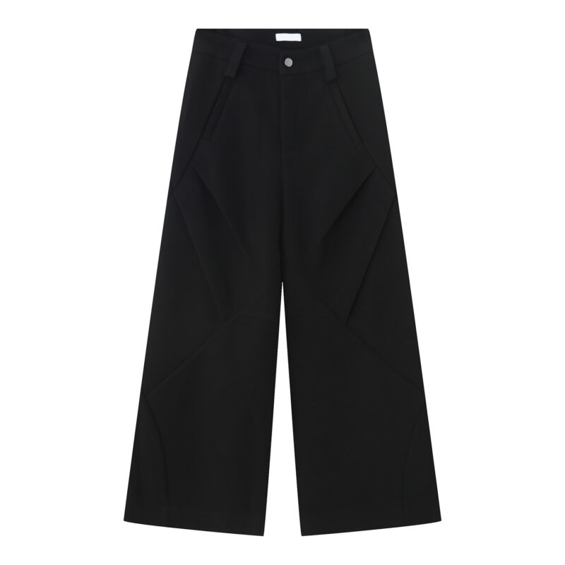 American Retro High Street Wide Leg Pants - Image 2