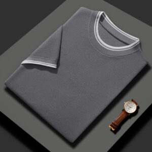 Lux Blend Wool-Silk Tee