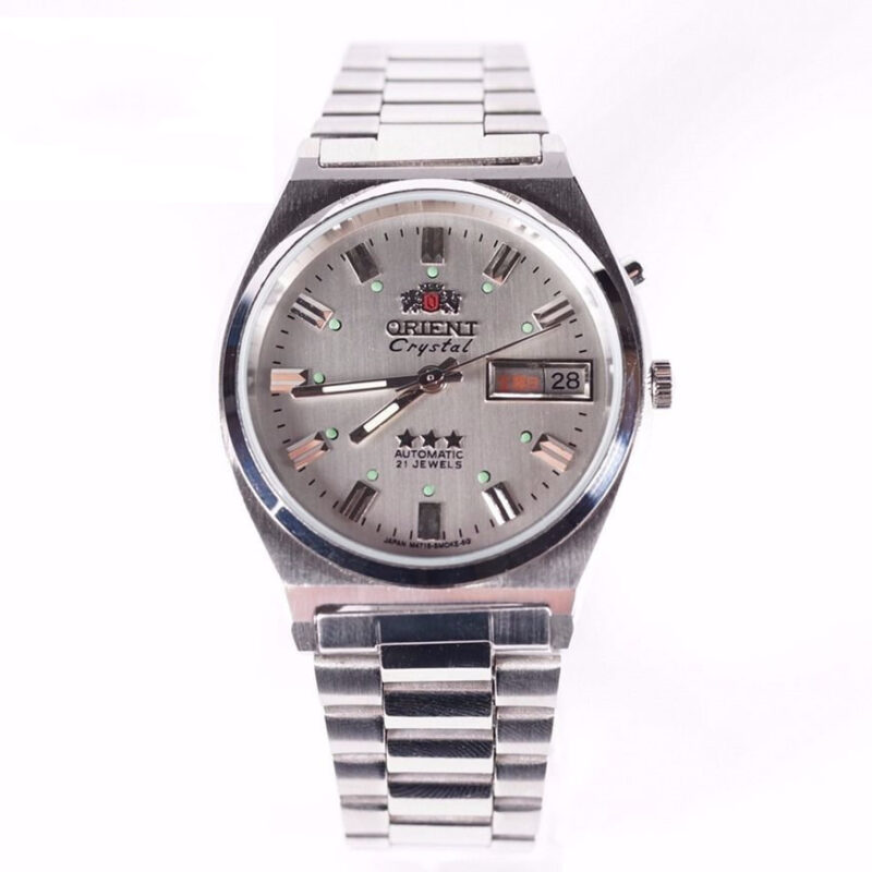 Classic Silver Automatic Mechanical Watch