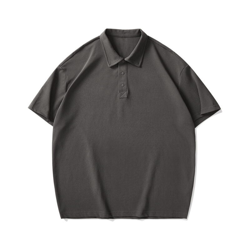 Premium Pearl Cotton Solid Polo Shirt - Image 5