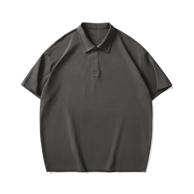 Premium Pearl Cotton Solid Polo Shirt - Image 4