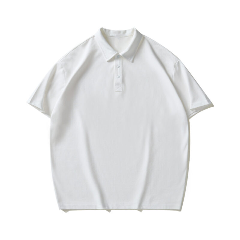 Premium Pearl Cotton Solid Polo Shirt - Image 7