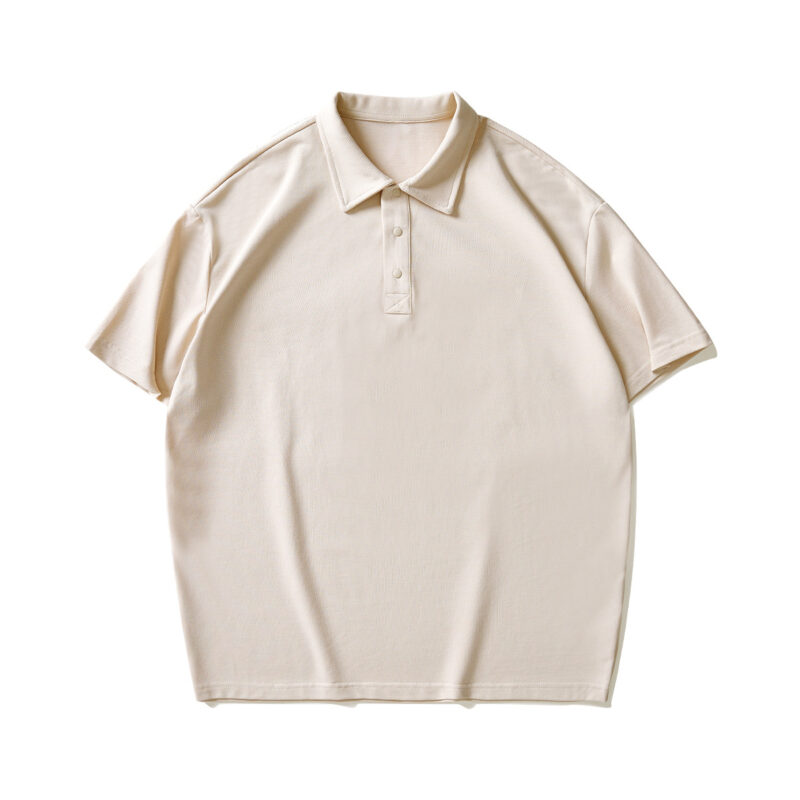 Premium Pearl Cotton Solid Polo Shirt - Image 8