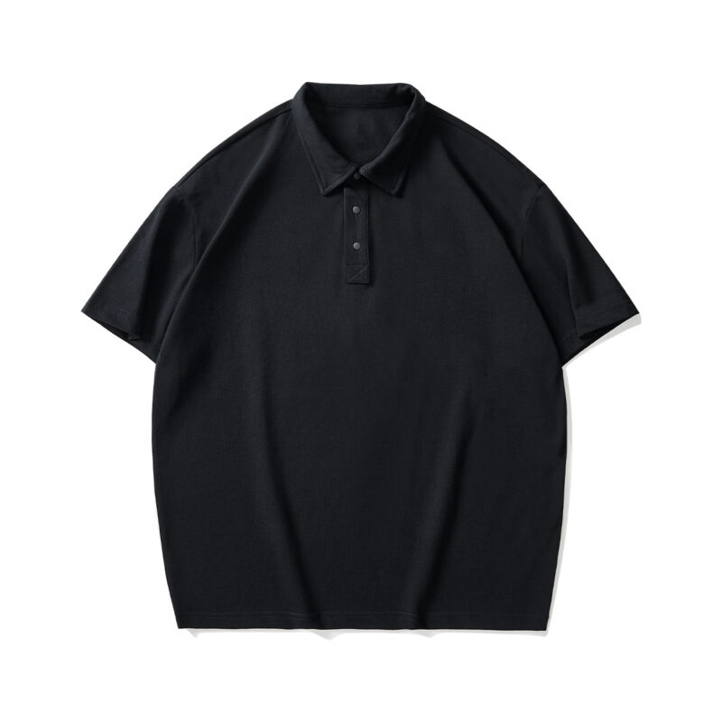 Premium Pearl Cotton Solid Polo Shirt - Image 6