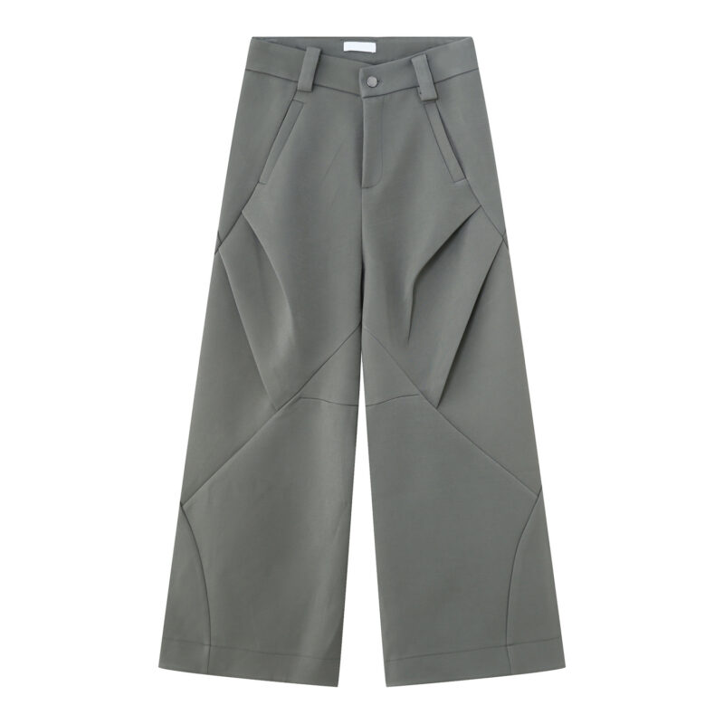 American Retro High Street Wide Leg Pants - Image 3