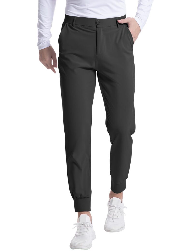 Men’s Stretch Slim Golf Joggers - Image 5