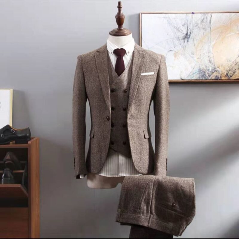 Three-Piece Suit Men's Business Formal Suit - Image 5