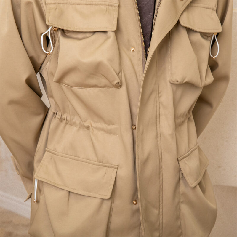 Loose Retro Men's Casual Trench Coat - Image 3