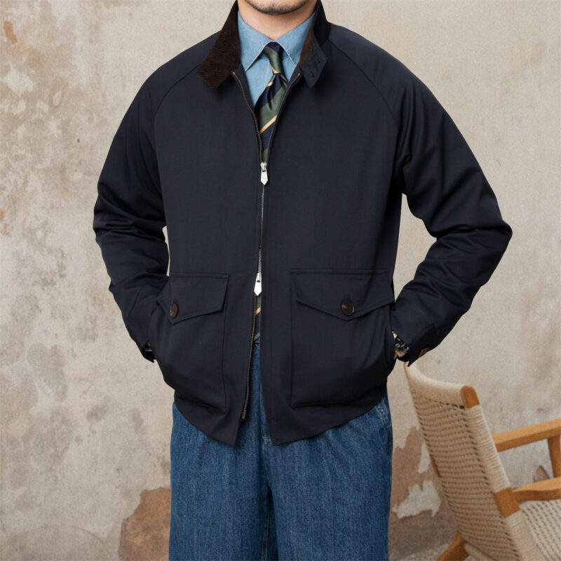 Retro Waterproof Warm Casual Short Coat - Image 7