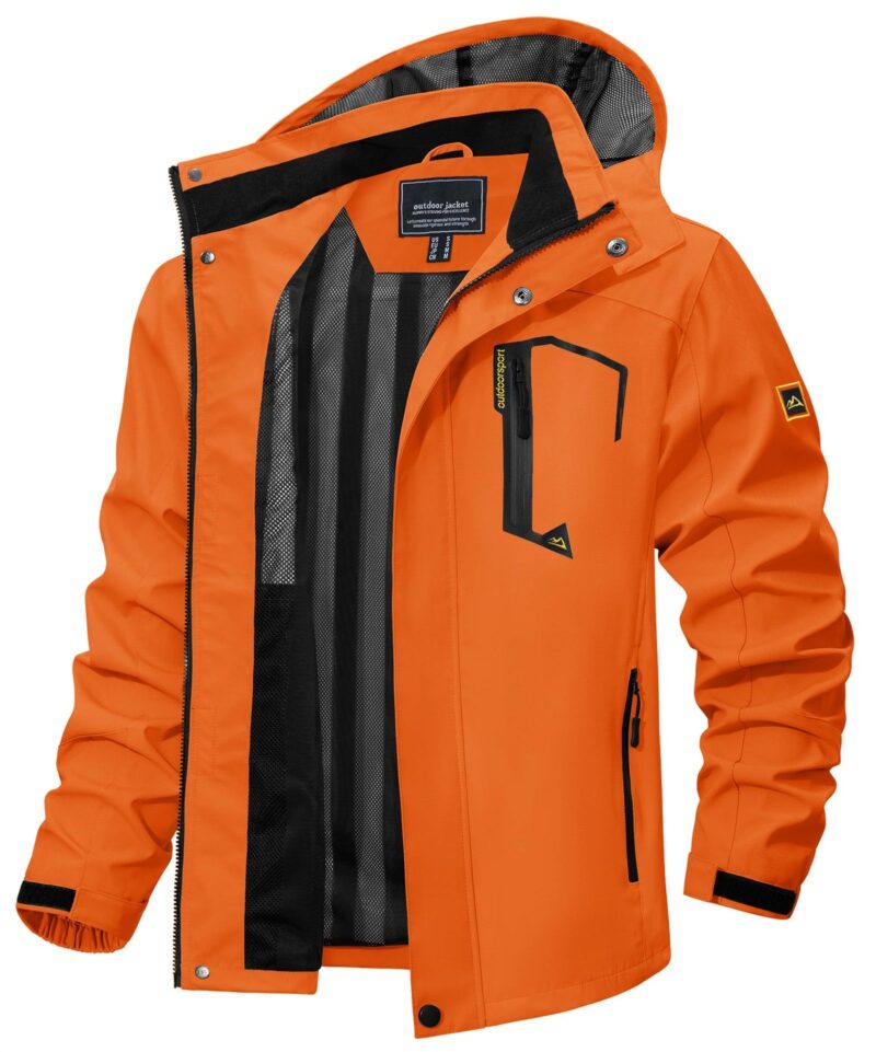 New Casual Fall Men's Long Sleeve Hooded Jacket Coat - Image 8