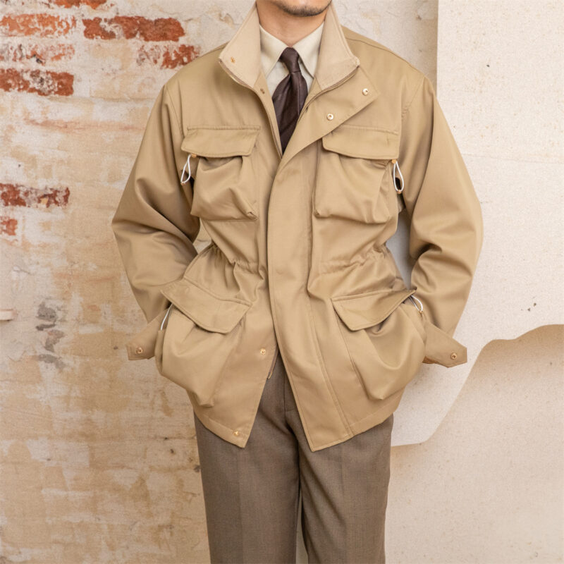 Loose Retro Men's Casual Trench Coat - Image 7