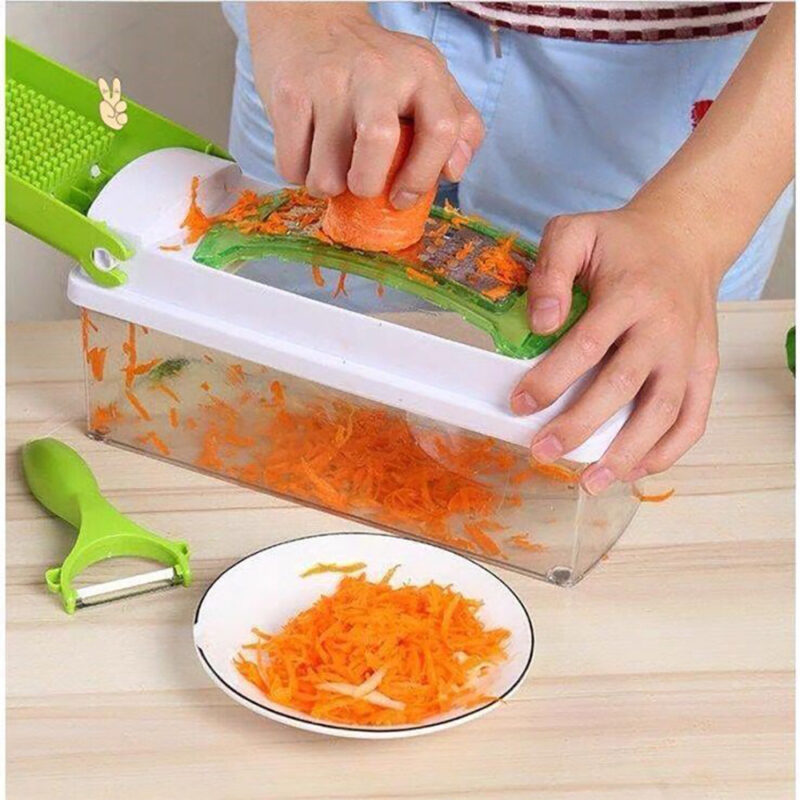 12-in-1 Vegetable Chopper & Slicer Set - Image 4