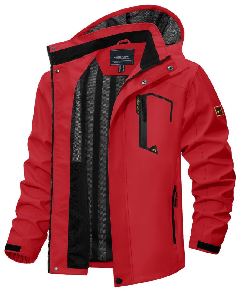 New Casual Fall Men's Long Sleeve Hooded Jacket Coat - Image 4