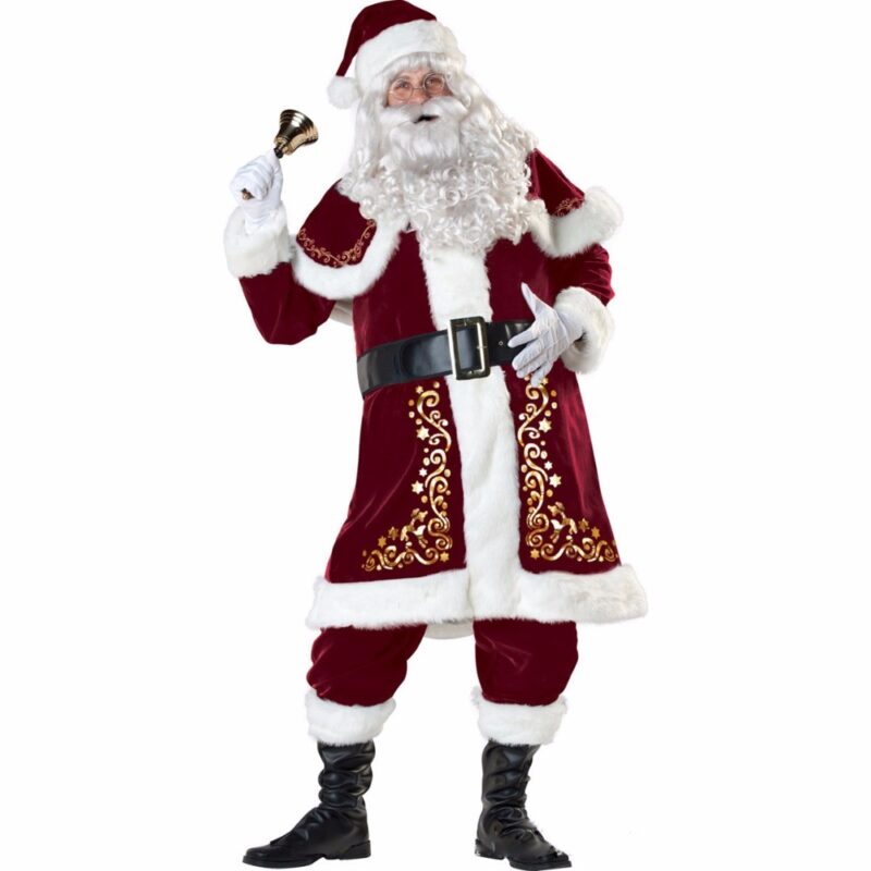 Christmas Queen Princess Dress Santa Claus dress - Image 3