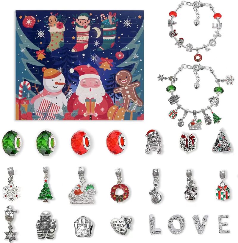 Christmas Charm Bracelet Kit