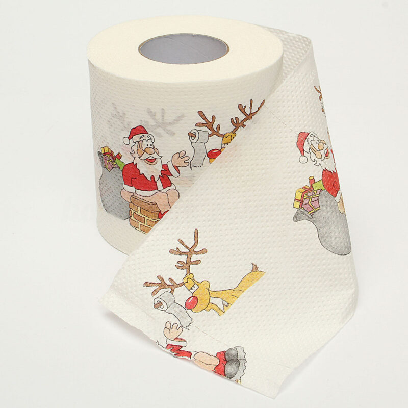 Premium Printed Toilet Paper -