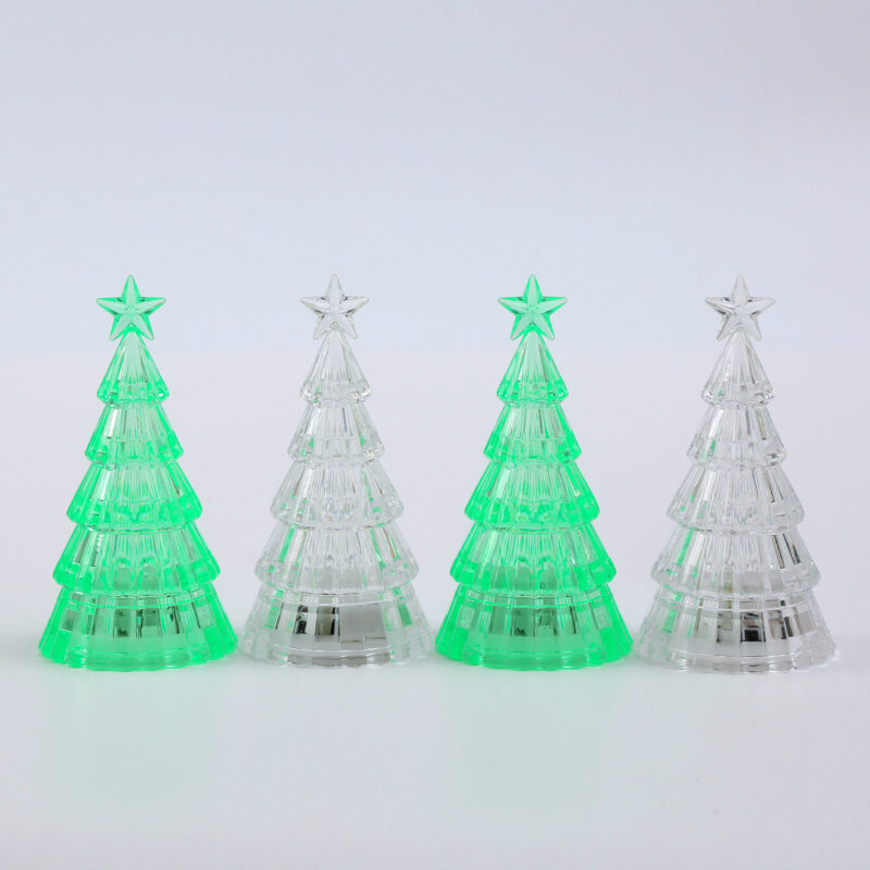 Christmas Decoration Light-emitting Christmas Tree Crystal Small Night Lamp - Image 6