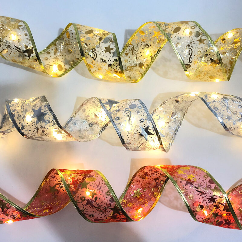 LED Christmas Ribbon Lights - Image 6