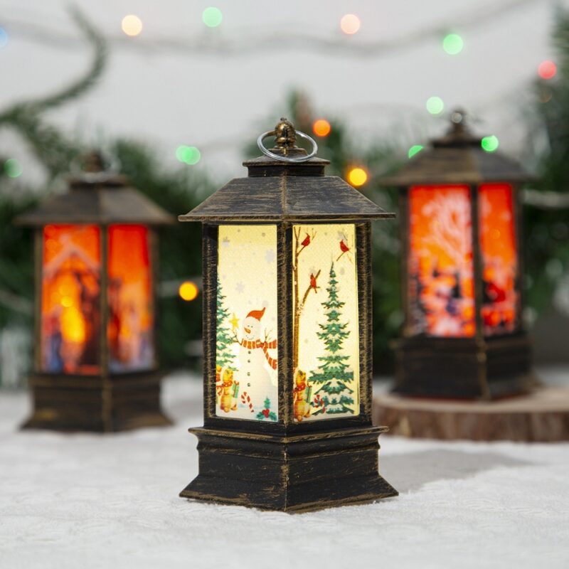 Christmas LED Lantern Set - Image 4