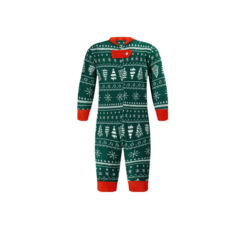 Matching Green Family Christmas Pajamas - Image 4