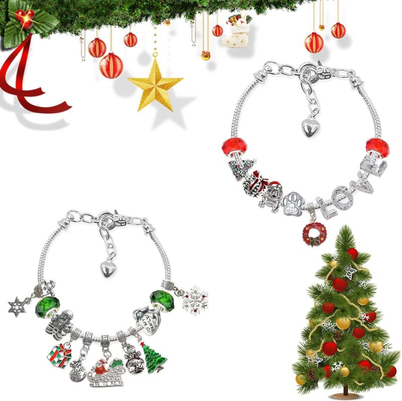 Christmas Charm Bracelet Kit - Image 5