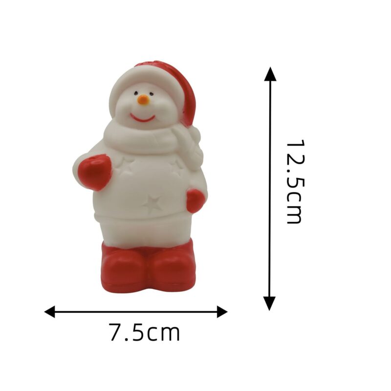 Cute Small Night Lamp Cartoon Christmas Snowman Ambience Light - Image 5